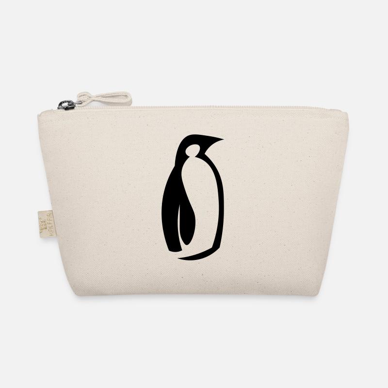 Penguin - papa penguin - gift idea Organic Pouch