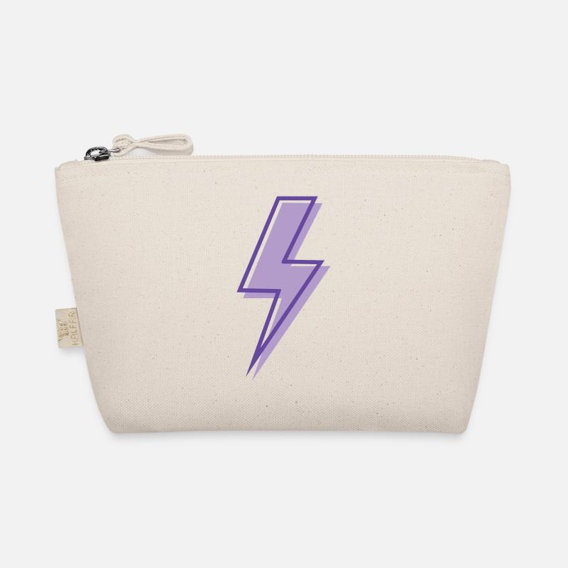 Purple lightning Organic Pouch