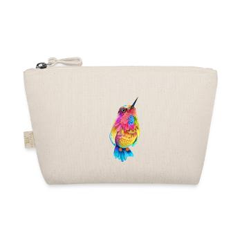 T-Shirt Kolibris - Bio-Täschchen - Natur - Vorne