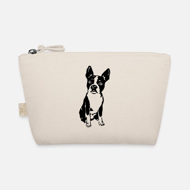 Boston Terrier - Organic Pouch - nature