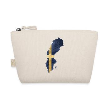 SUÈDE MAP DRAPEAU - Trousse biologique - nature - Devant