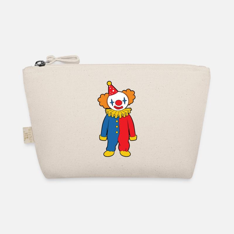 Clown - Bio-Täschchen - Natur