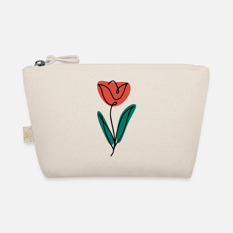 ROSE (fleur) Art abstrait - Trousse biologique - nature