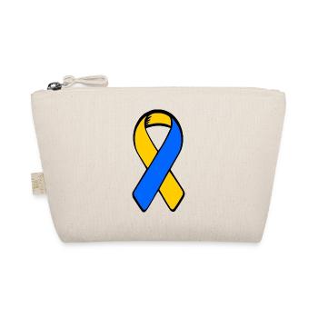 solidarity with ukraine awareness - Organic Pouch - nature - Front