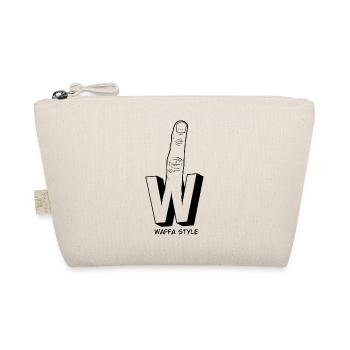Waffa Style Logo - Bio-Täschchen - Natur - Vorne