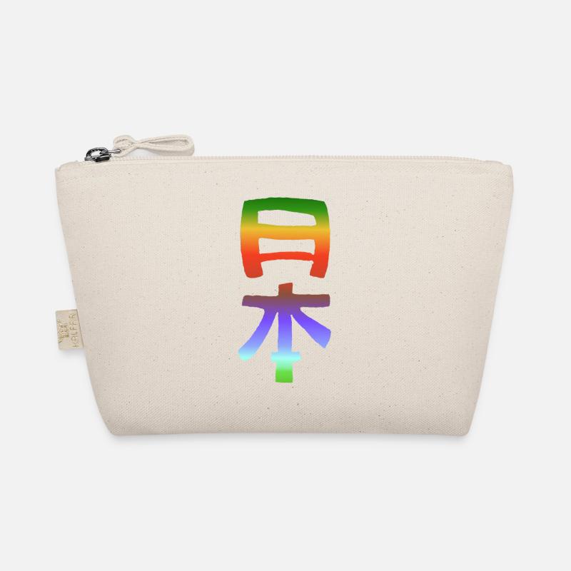 Regenbogen Japan Bio-Täschchen