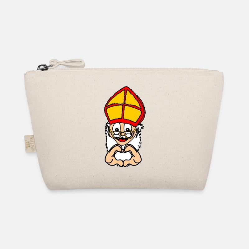 Sinterklaas avec un geste de la main coeur Trousse biologique