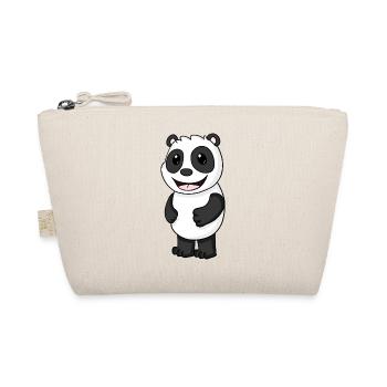 Panda Ours Mignon - Trousse biologique - nature - Devant
