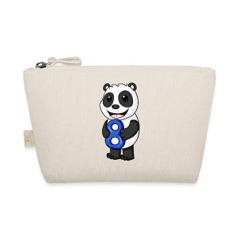 Panda 8 - Organic Pouch - nature - Front