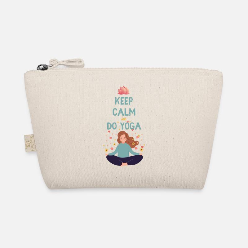 Keep calm and do yoga Organic Pouch