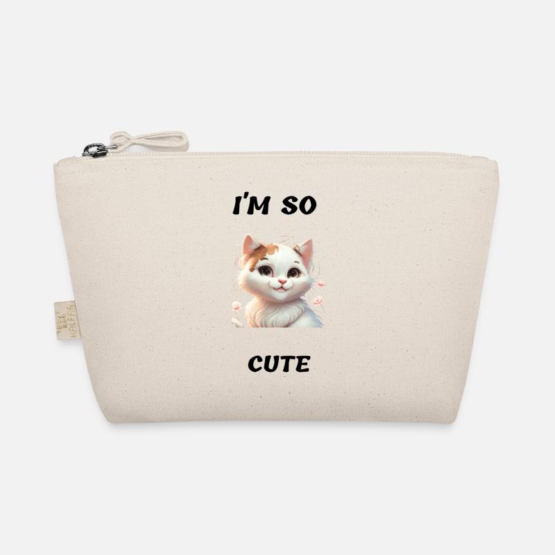 I'm So Cute - petit chat bien trop mignon Trousse biologique