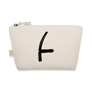Stratemaker street hammer logo - Organic Pouch - nature - Front