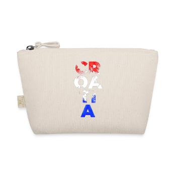 Croatia Croatian Hrvatska Croats vatreni kuna hrv - Organic Pouch - nature - Front