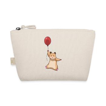 Hamster Balloon - Organic Pouch - nature - Front