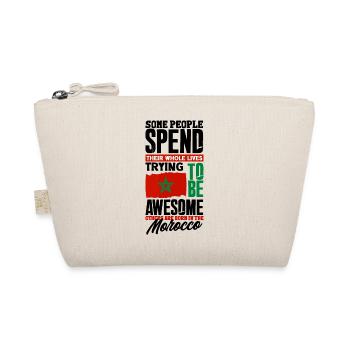 Maroc Maroc Maroc Flag Citation amusante - Trousse biologique - nature - Devant