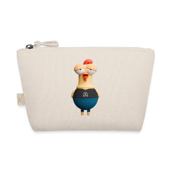 Genervtes Montags Huhn - Bio-Täschchen - Natur - Vorne