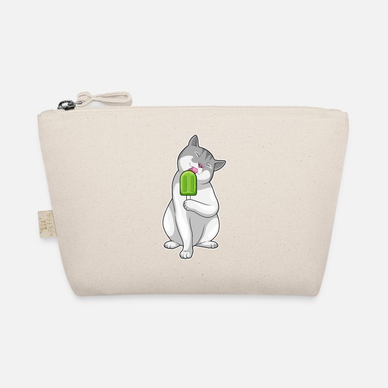 Katze Eis am Stiel Bio-Täschchen