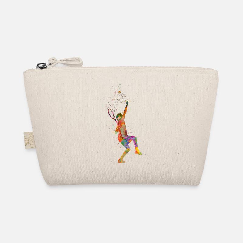 Tennis player - Organic Pouch - nature