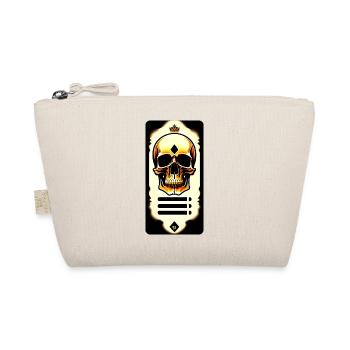 Skull skull - Organic Pouch - nature - Front