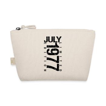 Birthday July 1977 July born in July 1977 - Organic Pouch - nature - Front