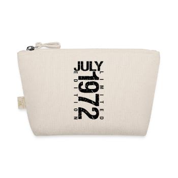 Birthday July 1972 July born in July 1972 - Organic Pouch - nature - Front