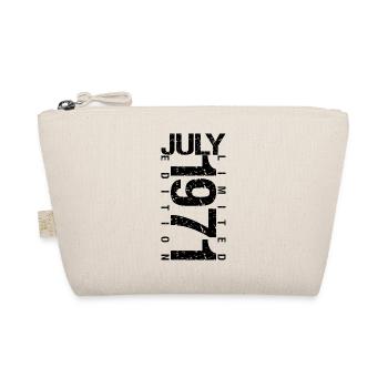 Birthday July 1971 July born in July 1971 - Organic Pouch - nature - Front