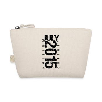 Birthday July 2015 July born in July 2015 - Organic Pouch - nature - Front