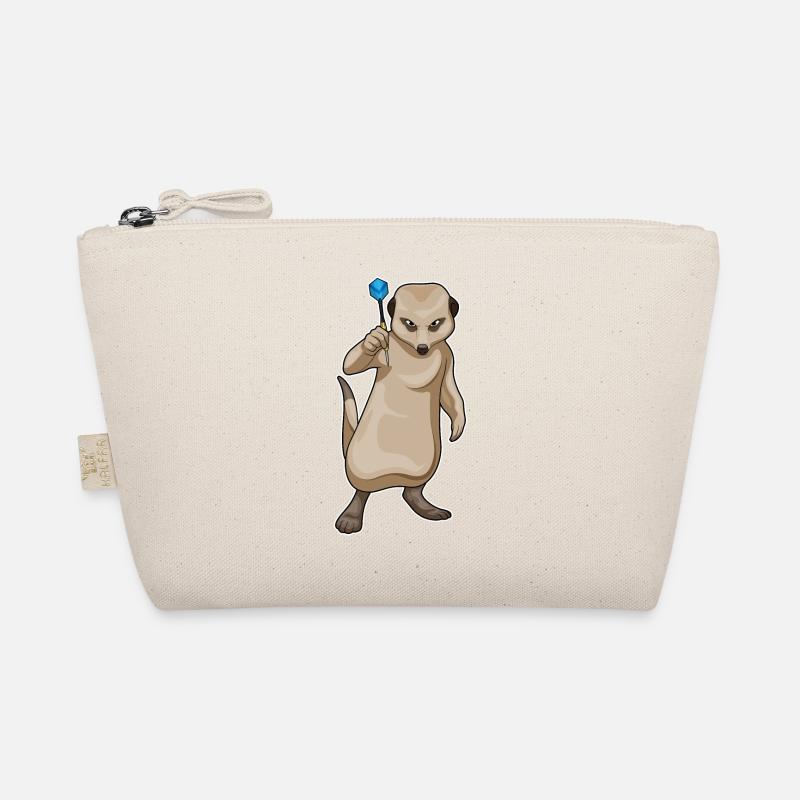 Erdmännchen Dart Dartpfeil Bio-Täschchen