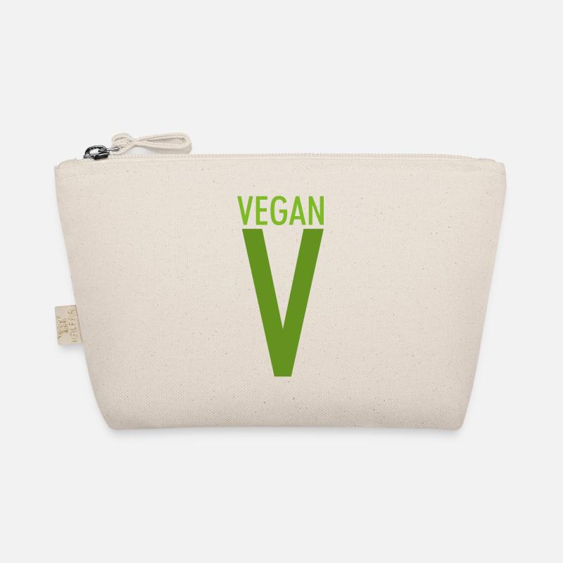 VEGAN V - Organic Pouch - nature