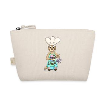Meerkat bakes chocolate cake - Organic Pouch - nature - Front