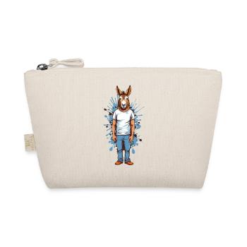 Donkey man - Organic Pouch - nature - Front
