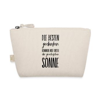 Lustiger Griechischer Spruch Griechenland Geschenk - Bio-Täschchen - Natur - Vorne
