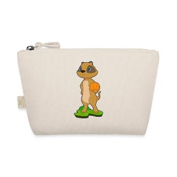 Suricate Joueur de basket-ball Basket-ball - Trousse biologique - nature - Devant