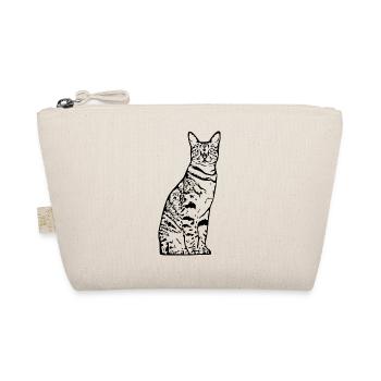 Cat, Kitten, Tiger Cat - Organic Pouch - nature - Front