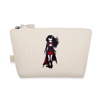 Vampir / Dracula / Blutsauger / Halloween / Mythos - Bio-Täschchen - Natur - Vorne