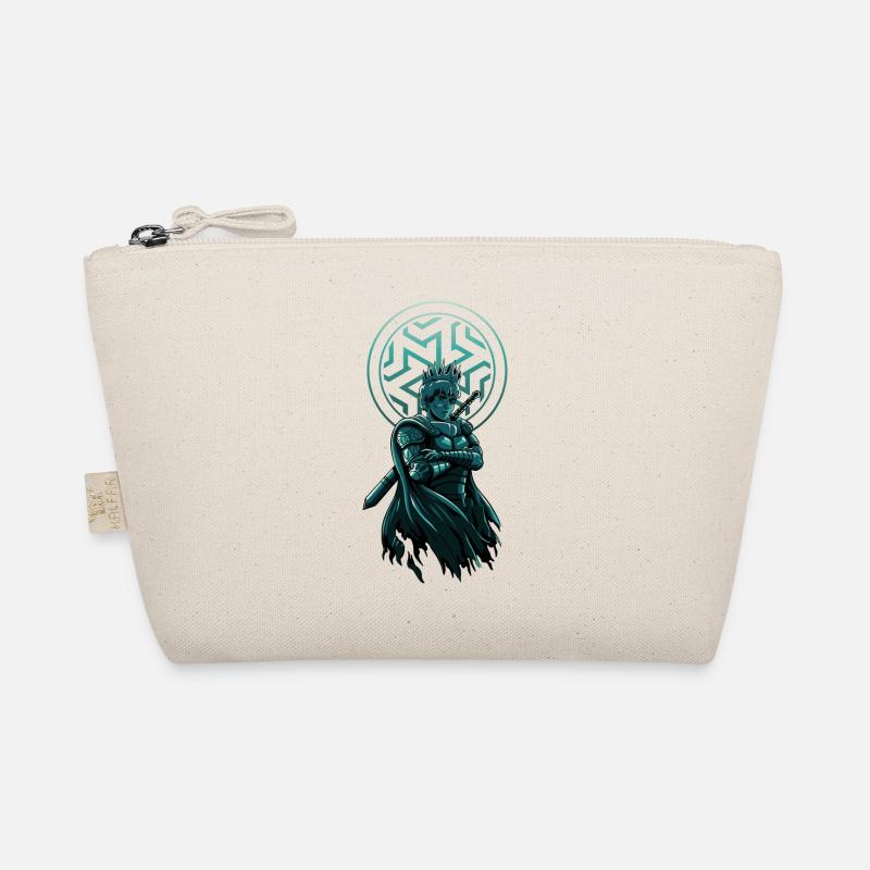 Guerrier de table : Amateur de corbeaux avec épée - Unique Trousse biologique