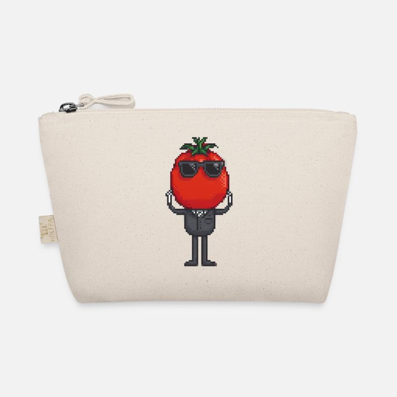 Tomate in Tux - Bio-Täschchen - Natur