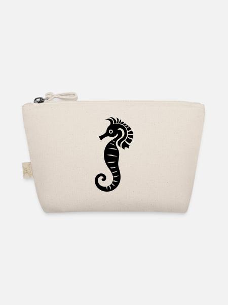 Sea horse - Organic Pouch - nature - Front