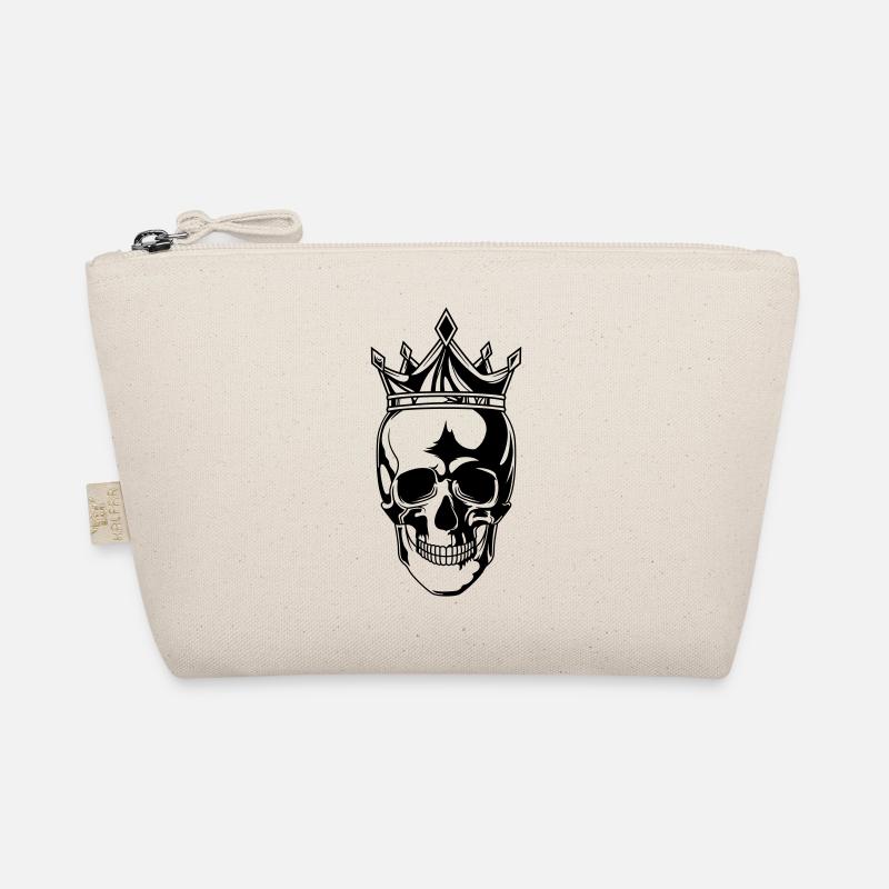 skull king - Bio-Täschchen - Natur