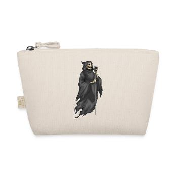 Grim Reaper Halloween Singing - Organic Pouch - nature - Front