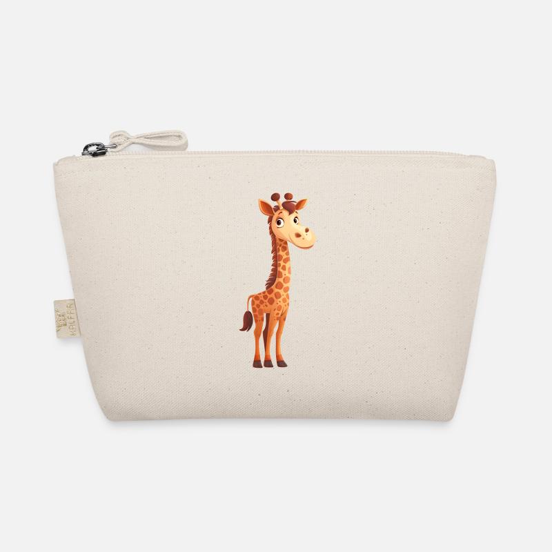 Funny Giraffe Organic Pouch
