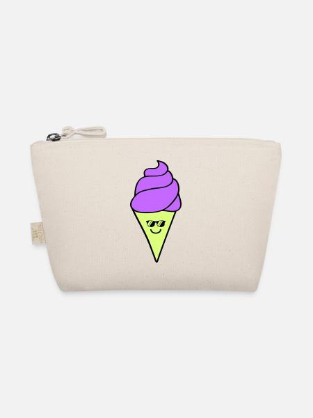 icecream - Bio-Täschchen - Natur - Vorne