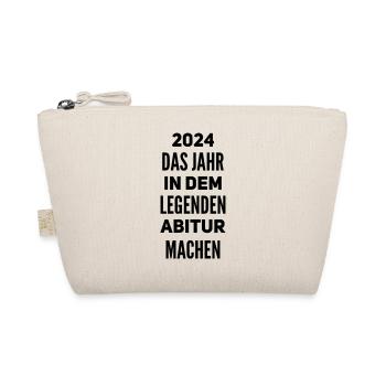 Abi - Legende 2024 - Bio-Täschchen - Natur - Vorne