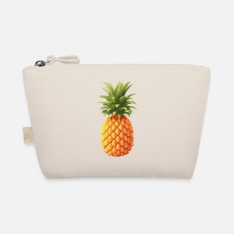 Ananas bunt Bio-Täschchen