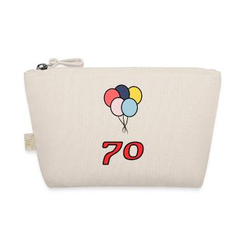 70. 70 ANS. 70e ANNIVERSAIRE. ANNIVERSAIRE 70 ANS. - Trousse biologique - nature - Devant