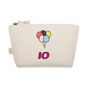 10. 10 YEARS. 10th ANNIVERSARY. 10 YEAR ANNIVERSARY. - Organic Pouch - nature - Front