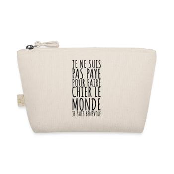 cadeau citation humoristique original drole phrase - Trousse biologique - nature - Devant