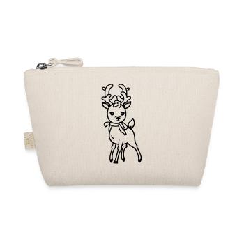 Deer - Organic Pouch - nature - Front