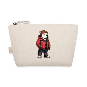 Bull Terrier Chien Mode Hiver - Trousse biologique - nature - Devant