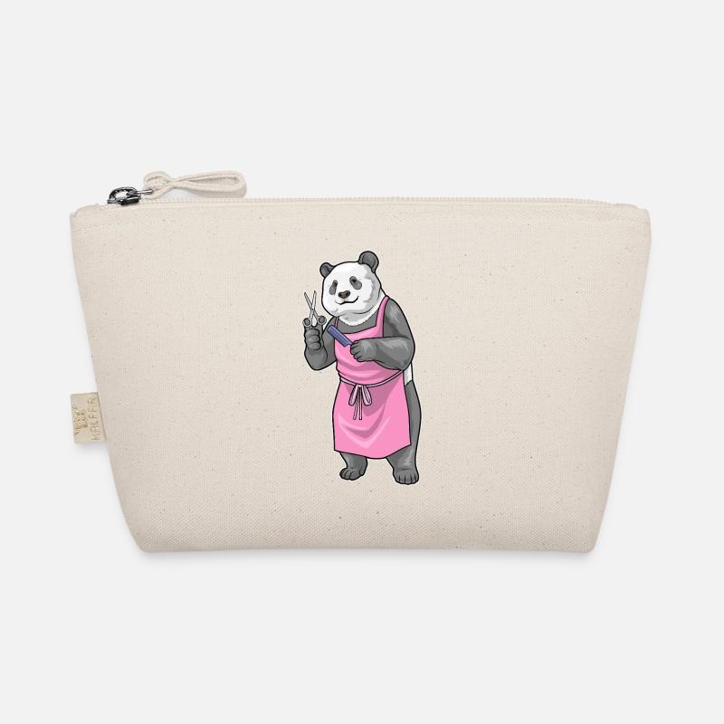 Panda Coiffe Ciseaux Peigne Trousse biologique